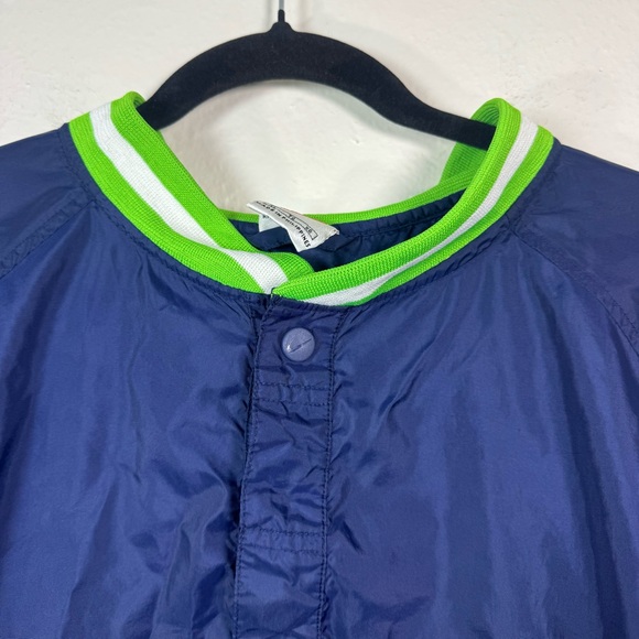 Vintage Nike Windbreaker Jacket Shirt Seahawk Colors Pullover Mens Size XL 90’s - Picture 4 of 16